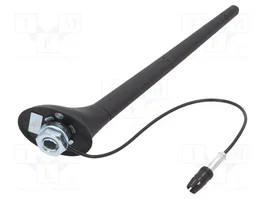 4CARMEDIA Antena de techo de 0,2m con amplificador para AM/FM