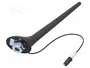 4CARMEDIA Antena de techo de 0,2m con amplificador para AM/FM