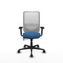 PIQUERAS Y CRESPO Silla de oficina Zulema Azul claro y Blanco