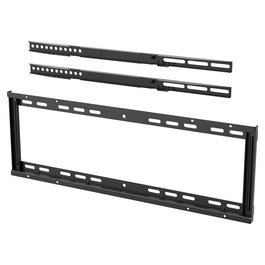 Yealink MD-WallMount Soporte de Pared para Teléfonos, Negro, Ancho 730 mm