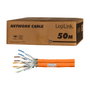 LogiLink Cable de instalación Cat.7 1000 MHz 23 AWG S/FTP 50m duplex naranja