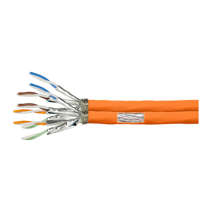 LogiLink CPV0065 Cable de instalación Cat.7 1000 MHz 23 AWG S/FTP, 50m, Naranja LogiLink CPV0065 Cable de instalación Cat.7 1000 MHz 23 AWG S/FTP, 50m, Naranja