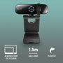 NGS XpressCam 2000 Webcam 2K 2560x1440 Negro