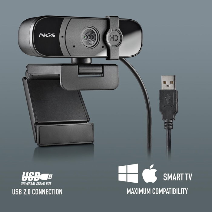 NGS XpressCam 2000 Webcam 2K 2560x1440 Negro