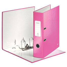 Leitz Archivador Wow A4 lomo 80mm fucsia metalizado