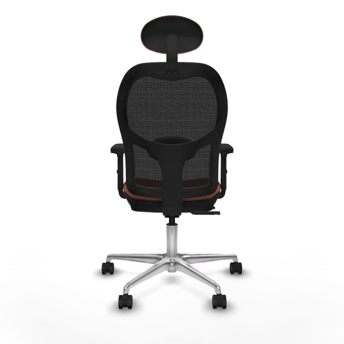 PIQUERAS Y CRESPO Silla de oficina Jorquera Marrón y Negro