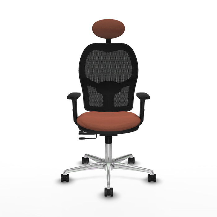 PIQUERAS Y CRESPO Silla de oficina Jorquera Marrón y Negro