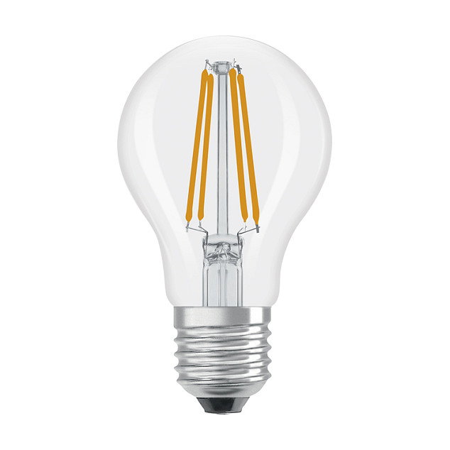 OSRAM A 60 Filament P E27 5.9W 840 Transparente LED Bombilla, 806 lm, Blanco Frío
