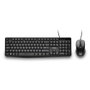 NGS Cocoa KIT V2 Teclado y Ratón Negro