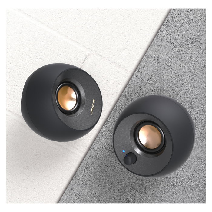 Creative Labs Pebble V2 USB-C Negro