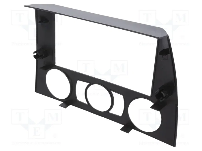 ACV Bastidor de montaje de radio para BMW 2 DIN, negro
