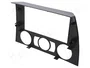 ACV Bastidor de montaje de radio para BMW 2 DIN, negro