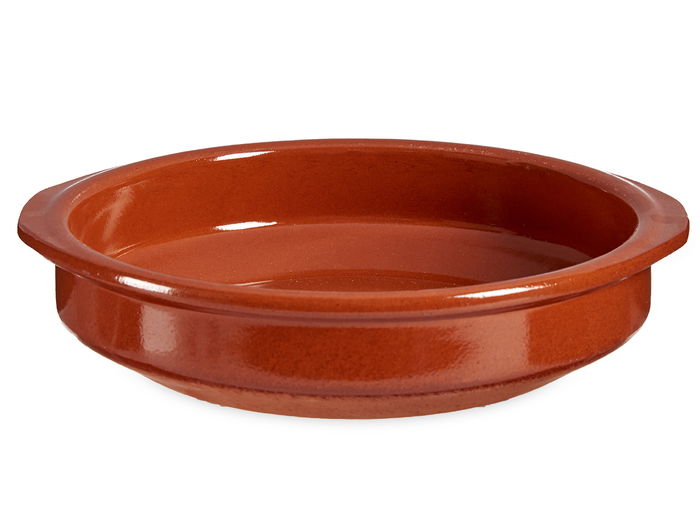 La Dehesa Cazuela Redonda Barro Refractario Miel Diámetro 22 cm (Set de 8)