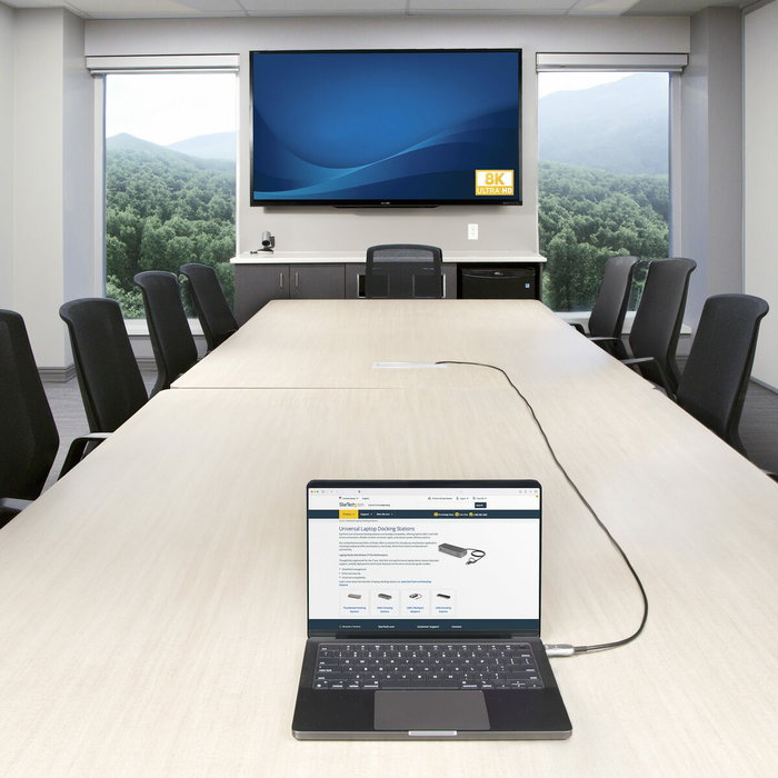 Cable USB Startech 8K-A-100F-HDMI-CABLE Negro