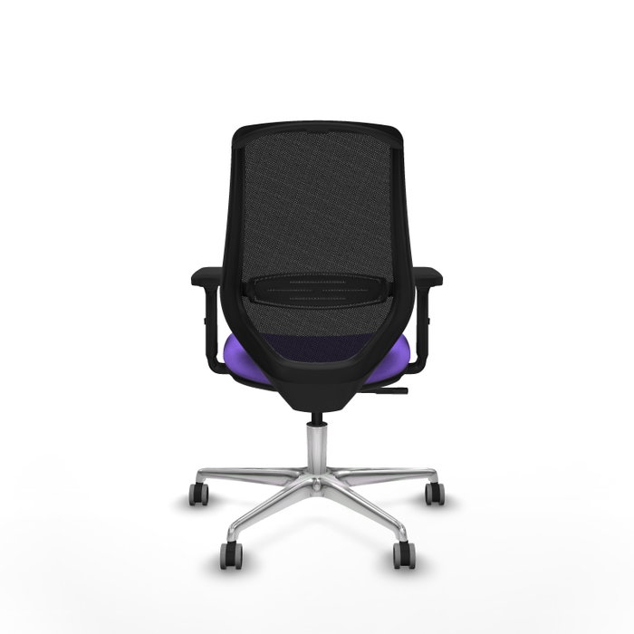 PIQUERAS Y CRESPO Silla de oficina Mardos con mecanismo Sincro, Lila y Negro PIQUERAS Y CRESPO Silla de oficina Mardos con mecanismo Sincro, Lila y Negro