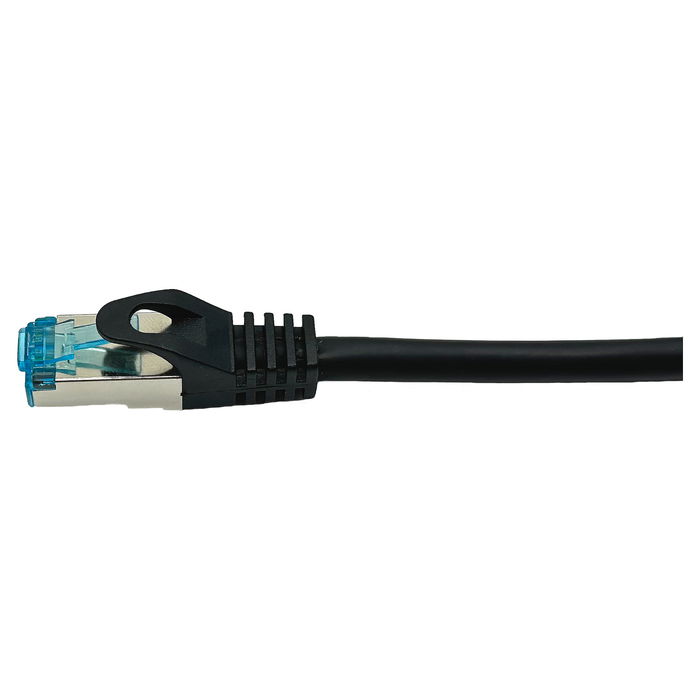 EQUIP 605890 Cable Patch Cat6A S/FTP con conectores RJ45, 1m, LSZH Negro