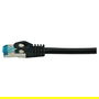 EQUIP 605890 Cable Patch Cat6A S/FTP con conectores RJ45, 1m, LSZH Negro