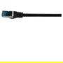 EQUIP 605890 Cable Patch Cat6A S/FTP con conectores RJ45, 1m, LSZH Negro