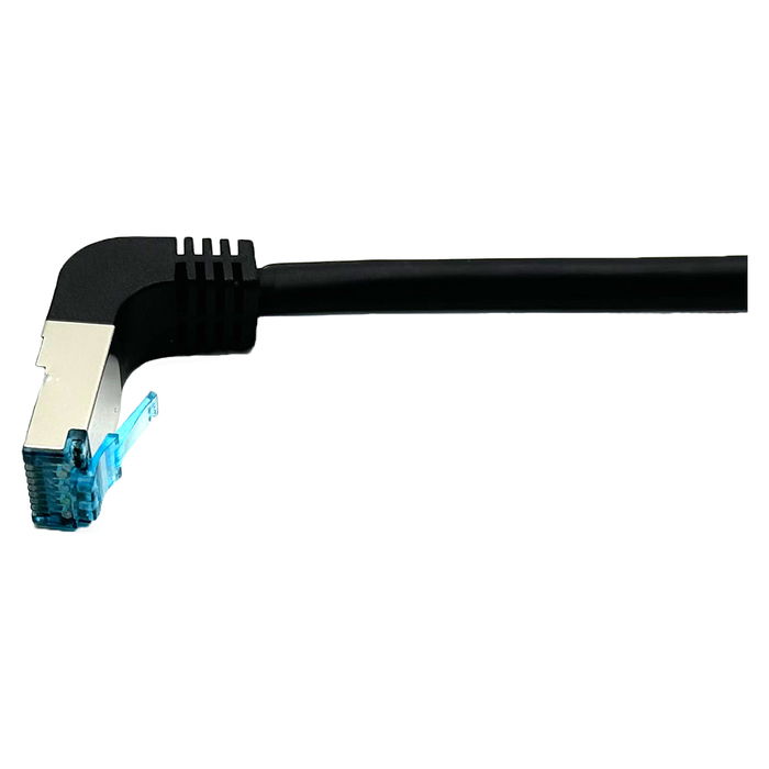 EQUIP 605890 Cable Patch Cat6A S/FTP con conectores RJ45, 1m, LSZH Negro