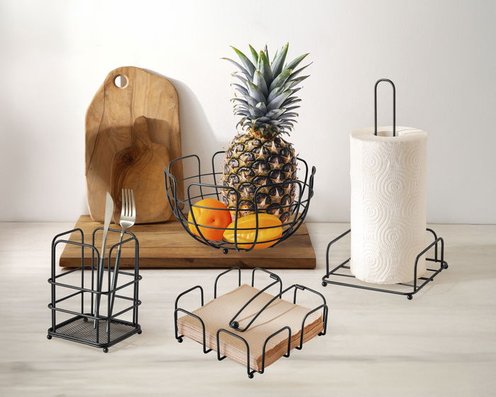 Confortime Frutero Metal Basic 26.6 x 26.4 x 14.4 cm (12 Unidades)