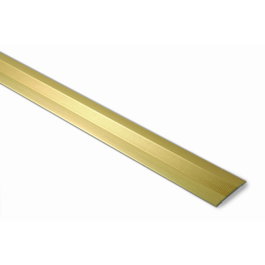 Brinox Tapajunta Adhesivo Moqueta 4x82 cm Alu-Oro