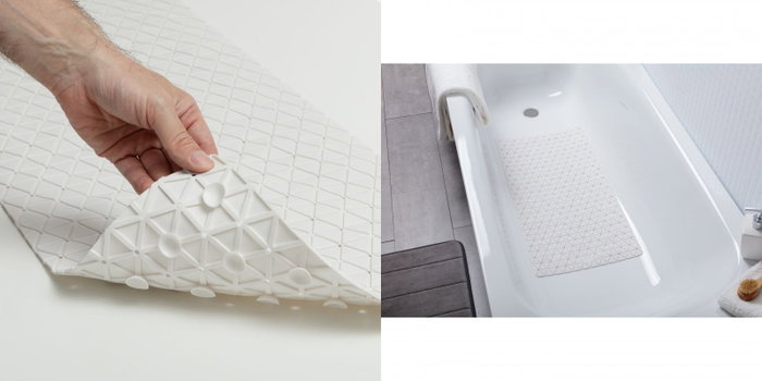 Tatay Alfombrilla de Baño Diamond Blanco 72 x 36 cm Tatay Alfombrilla de Baño Diamond Blanco 72 x 36 cm