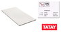 Tatay Alfombrilla de Baño Diamond Blanco 72 x 36 cm