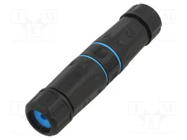 GOOBAY Conector RJ45 Cat 6a Apantallado Negro