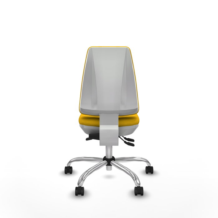 PIQUERAS Y CRESPO Silla de oficina Elche con mecanismo Asincro, Amarillo PIQUERAS Y CRESPO Silla de oficina Elche con mecanismo Asincro, Amarillo