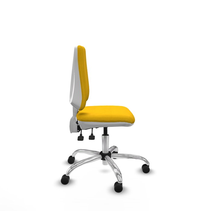 PIQUERAS Y CRESPO Silla de oficina Elche con mecanismo Asincro, Amarillo PIQUERAS Y CRESPO Silla de oficina Elche con mecanismo Asincro, Amarillo