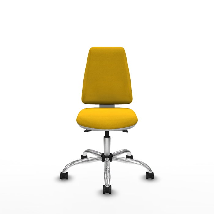 PIQUERAS Y CRESPO Silla de oficina Elche con mecanismo Asincro, Amarillo PIQUERAS Y CRESPO Silla de oficina Elche con mecanismo Asincro, Amarillo