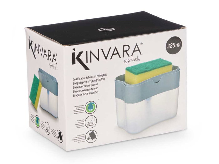 Kinvara Dosificador Jabón Estropajo Kinvara Dosificador Jabón Estropajo
