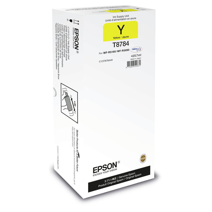Epson Unidad de Suministro XXL Amarillo T8784 C13T878440