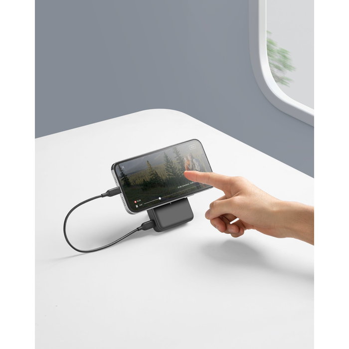 Anker A1641G11 633 MagGo Magnetic Power Bank 10000 mAh Cargador Inalámbrico 20W Negro Anker A1641G11 633 MagGo Magnetic Power Bank 10000 mAh Cargador Inalámbrico 20W Negro