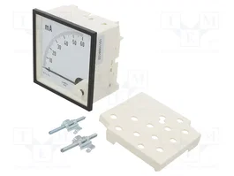 LUMEL Amperímetro para panel MA19 0÷60mA DC