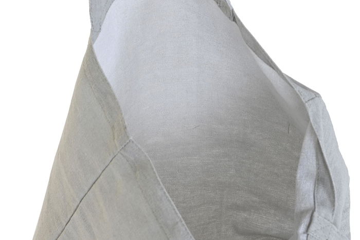 DKD Home Decor Bolsa Urban Gris Naranja Lienzo Algodon 43 x 15 x 40 cm (12 Unidades)