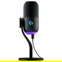 Logitech G Yeti GX Micrófono USB Negro para Mesa Supercardioide 24 bit 96 kHz