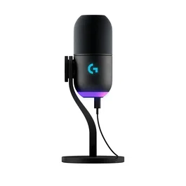Logitech G Yeti GX Micrófono USB Negro con RGB LIGHTSYNC