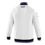 Sparco Sudadera con Cremallera Martini-R XL Blanca