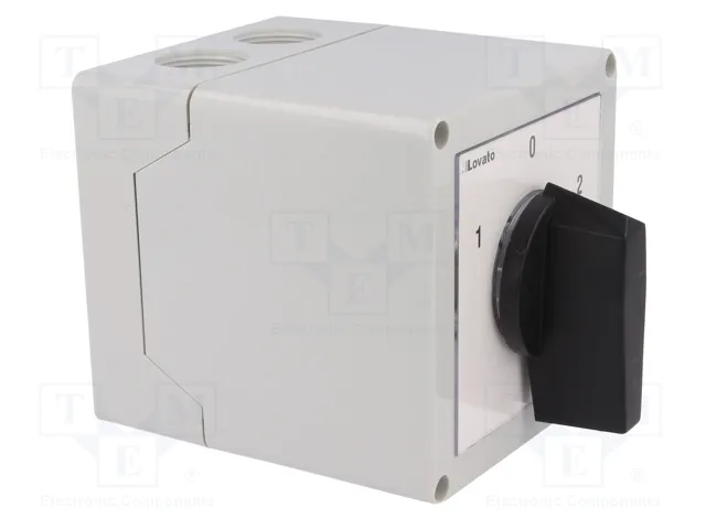 LOVATO ELECTRIC Interruptor de leva 32A 1-0-2 de 4 polos