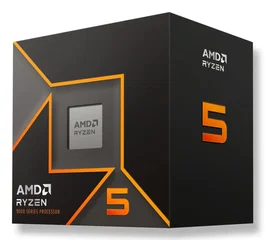 AMD Ryzen 5 9600 Procesador 3.8 GHz (6 Núcleos, 12 Hilos, 32MB L3, Socket AM5) - Incluye Refrigerador, Gráficos Integrados, 4nm, 65W