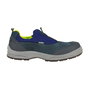 Cofra Setubal S1 Zapato de Seguridad Azul Marino Piel Serraje/Lycra Antiestático Antishock Antideslizante Talla 42