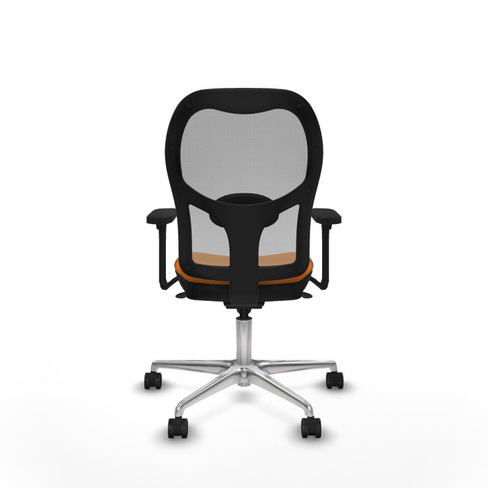PIQUERAS Y CRESPO Silla de oficina Jorquera Sincro Naranja y Gris