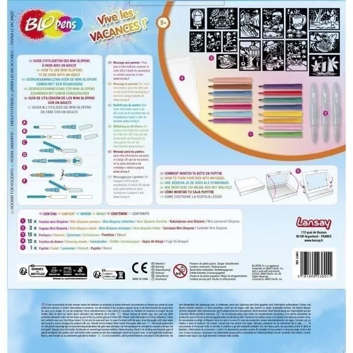 Set de Escritura Lansay Blopens
