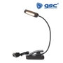 GSC Evolution Linterna de lectura LED ajustable con pinza de sujeción