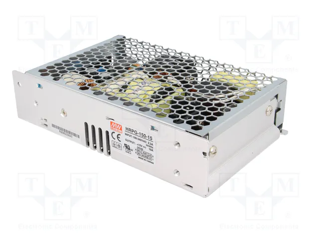 MEAN WELL HRPG-150-15 Fuente de alimentación de impulso 150W 15VDC 10A MEAN WELL HRPG-150-15 Fuente de alimentación de impulso 150W 15VDC 10A