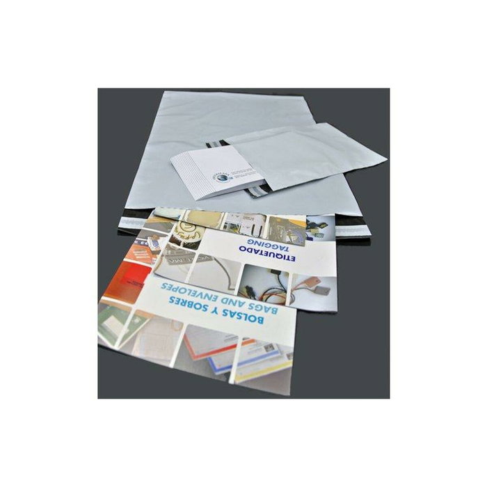 Intermark Pack de 100 Bolsa courier plástico reciclado 250x350mm Intermark Pack de 100 Bolsa courier plástico reciclado 250x350mm