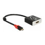DeLOCK 64289 Adaptador USB Tipo C a HDMI 4K Angular