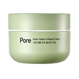 Milk Touch GREEN APPLE PORE Crema Hidratante con Colágeno y Extracto de Manzana Verde para Reducir Poros 50 ml