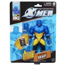 Hasbro Marvel Legends Series Figura Articulada Astonishing X-Men Beast - 15 cm con Accesorios Intercambiables, Compatible con la Línea